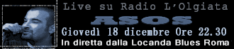 ASOS in concerto in diretta su Radio L'Olgiata