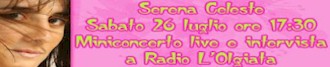 Serena Celeste live su Radio L'Olgiata