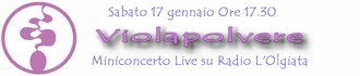 Violapolvere Live su Radio L'Olgiata